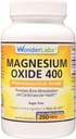 Wonder Labs Magnesiumoxid 400, 483mg Magnesiumoxid Pharmaceutical Grade * * Sammenlign med MAG- OX 400 ® - 250 tabletter