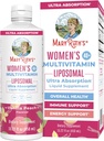 MaryRuth Organics Multivitamín pre ženy 40+, Ženy Multivitamín Lipozomálne, Imunitná podpora Supplement, Energetické doplnky a pomoc pri spánku, Vegan, bez cukru, non-GMO, 15.22 Fl Oz