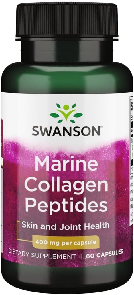 Swanson Hydrolyzed Fish Collagen Type I 400 Milligrams 60 капсули