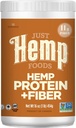 Només menjars Hemp Protein Powder Plus Fiber, no conegut amb 11g de Protein & 11g of Fiber per Serving, 16 oz - Embalatge Mayary