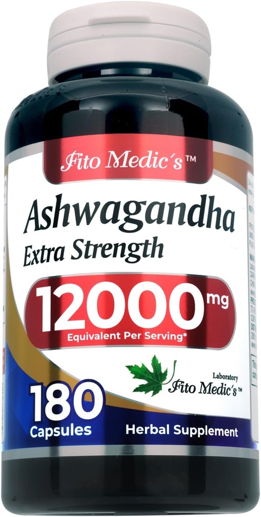 FITO MEDICI labor | Ashwagandha | ashwagandha toidulisandid | ashwagandha kapslid | 180 kapslit