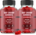Dr. Emys Tart Cherry Extract 2.000mg* Gummy Supplement + Celery Seed Extract 400mg*, Rå & Naturlig - Ikke-GMO - Gluten og Gelatin Gratis Vegan, Joint Comfort Uric Acid Cleanse