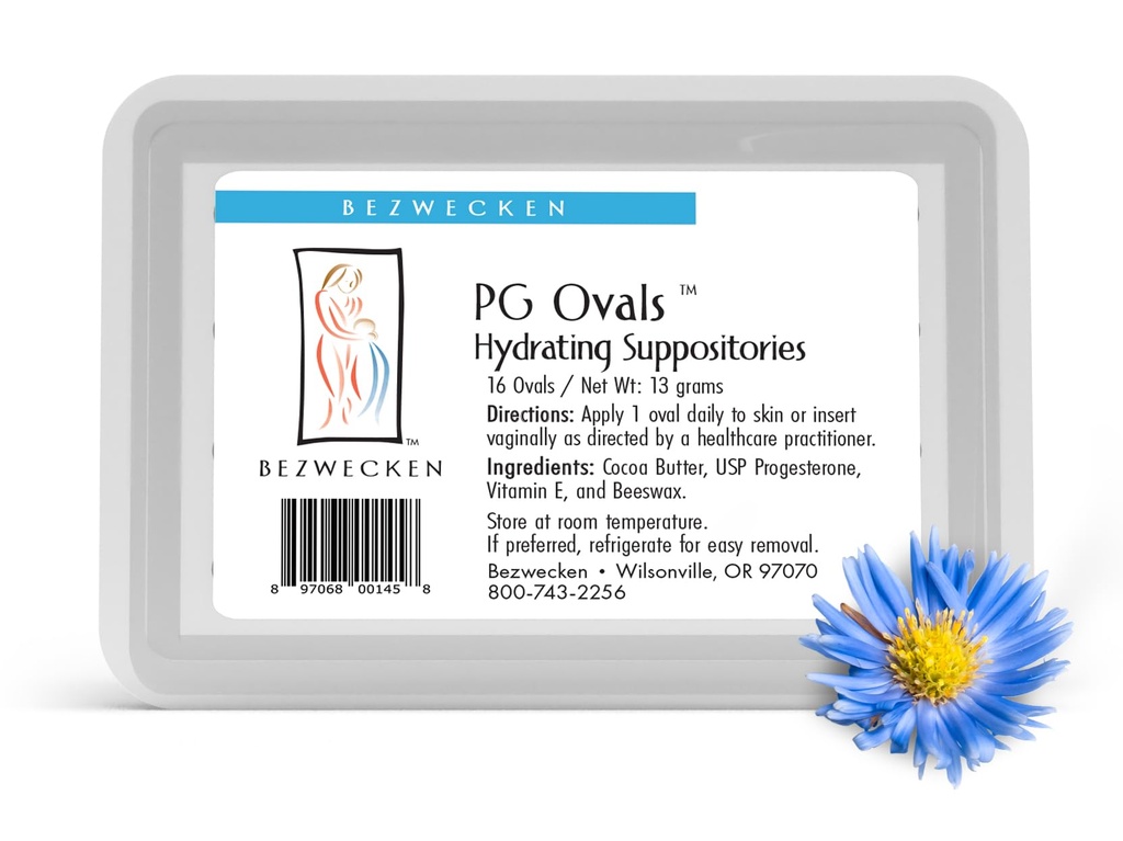 Bezwecken – PG Ovals – 16 Ovals – Same Trusted Formula, New Improved Shape – Professionally Formulated to Alleviate Vaginal Dryness in Women of All Ages