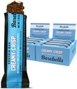 BAREBELLS Protein Bars Creamy Crisp - 12 Count, Pack of 2 - Protein Snacks with 20g of High Protein - Chocolate Protein Bar with 1g of Total Sugars - Perfect on The Go Protein Snack & Breakfast Bars