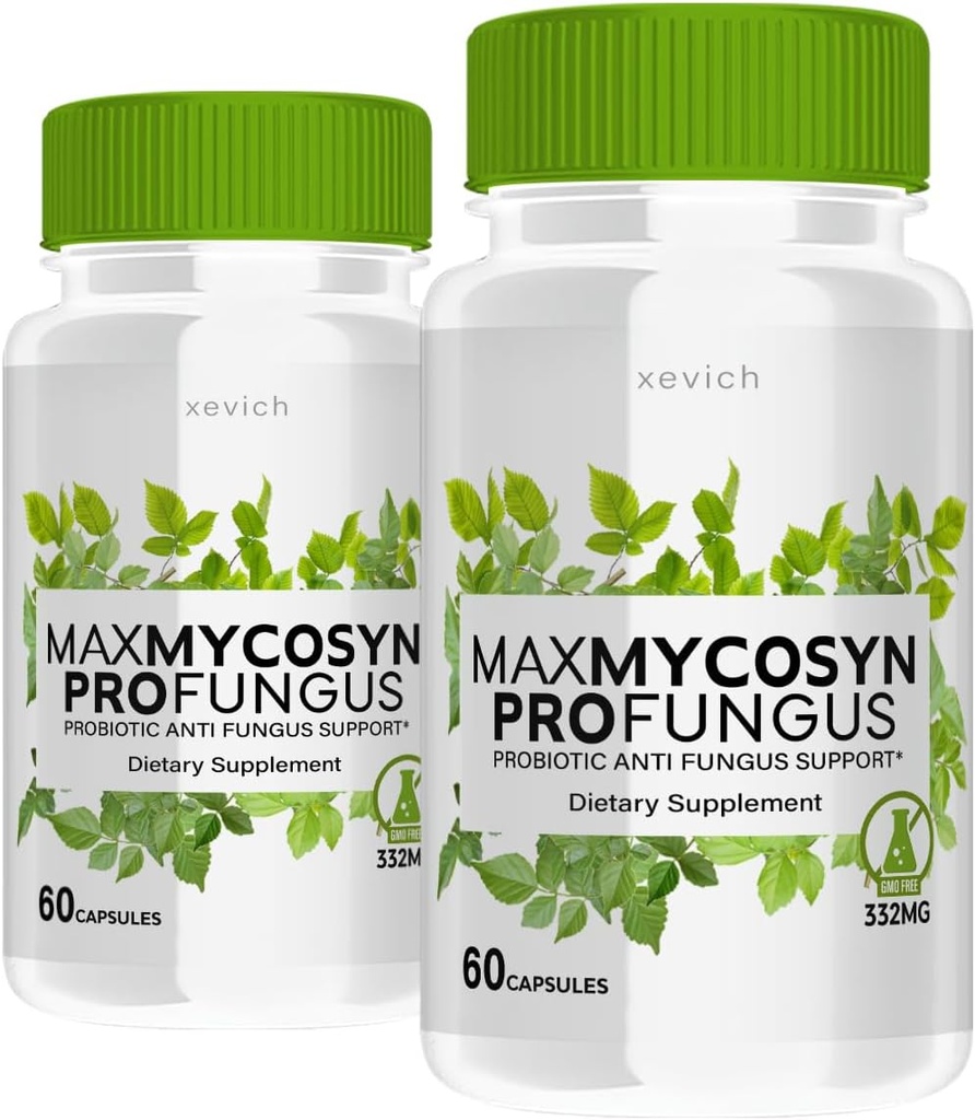 Max Mycosyn Pro Fungus - MaxMycosyn ProFungus Advanced Formula (2 Pack, 120 kapslit)