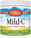 Carlson - Mild-C, Vitamine C Poeder, Ondersteunt gezonde immuunfunctie, 6 oz (170 g)