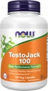 NOW Foods Supplements, TestoJack TM 100 koos LJ100®, tugev standardiseeritud ekstrakt Tongkat Ali (Eurycoma longifolia), Tribulus ja ZMA®, 120 Veg kapslid