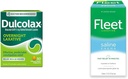 Dulcolax Overnight Relief Laxative 50 Comte & Fleet Lavement Saline Adult Constipation Relief 4 Bouteilles