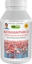 AndREW LESSMAN Astaxanthin 12mg - 30 Softgels - 12000 mcg Natural Astaxanthin, Powerful Anti-Oxidant Carotenoid. حماية العينين، القلب، الجلد والمزيد. لا أضافات من السهل على (سواللو سوفتغلز)