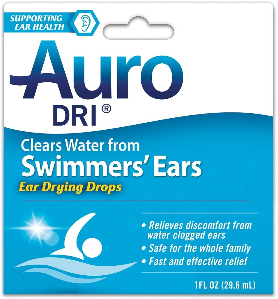 5 Del Pharmaceuticals Auro-Dri Ear Water-Drying Aid 1 fl oz (29.6 ml)의 특수 팩