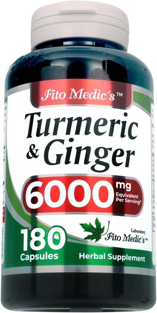 FITO MEDIC 'S Aviated 124; Turmeric and Ginger Supplementary