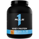 Rule 1 Proteins Whey Protein Powder, Salted Carmel, 67 Servings | 25g Protein & 6g BCAA Exclusively from Whey Isolates and Hydrolysate isolates for Workout Recovery and anytime use