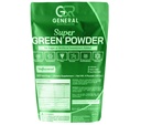 Super Greens Powder Superfood Organic, 229 Servings Digestive Enzymes, Probiotics & Vitamins Vegetables (Wheatgrass, Spirulina & mer), Frukt, 4 pund (64oz).