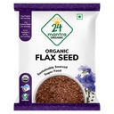 24 A Orguec Flax Seeds USDA Certified Organic de la UE Certifica els Orgueic Pesticids Free Mutidi Free Sodi Lliure - paquet d'un talib 7 Ounce