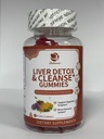 Lukaree Lever Reiniging Detox & Repair Gummies - Melkdistel Silymarin, Dandelion, Artichoke Extract & Vlierbes - Geen suiker, Framboos smaak - 90 Tel.