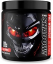 JNX SPORTS The Shadow! 350mg of Caffeine Hard Core Pretraining - Fruit Punch 30 Servings £124; Electric Energy, Mental Focus & Superhuman Kekuatan untuk Pria & Perempuan
