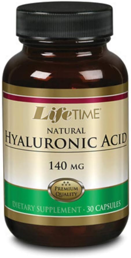 LIFETIME Hyaluronic Acid, Capsule (Btl-Glass) 140mg | 30ct