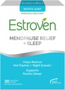 Estroven SLEEP COOL + CALM | Menopause Relief Dietary Supplement | Östrogen Free * | Hjälper till att minska heta blinkar och nattsvett* | 30 kapell