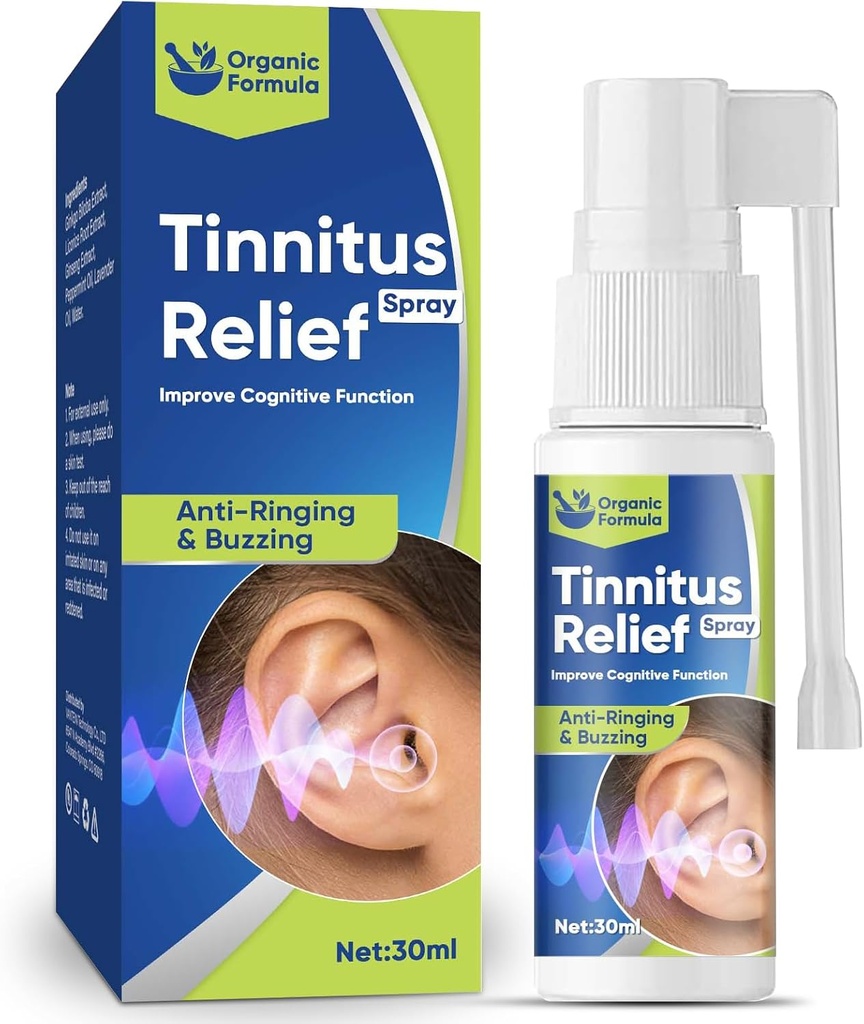 TUHIMO Tintus Rëliëf per a les Orelles, Natural efectiu Tractament del tint, 30ml-Blue