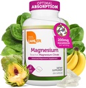 Zahler - Magnesium Supplement Capsules 200 mg (250 Count) Certified Kosher Bioactive Magnesium Citrate for Max Absorption - Natural Magnesium Mineral for Men & Women - Best Magnesium Supplements