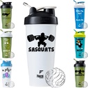 Forza Sports Blender Bottle x Classic 28 oz. Shaker - Sasquats - Black