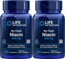 No Flush Neacin 640 mg, 100 Capsoles (Pack of 2).