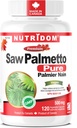 Nutridom Saw Palmetto 500mg, GMO-vaba, vegan, gluteenivaba, sojavaba ja piimavaba (120 krahv)
