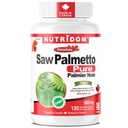 Nutridom Saw Palmetto 500mg, Non-GMO, Vegan, Gluten Free, Soy Free, and Dairy Free (120 Count)