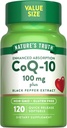 האמת של הטבע CoQ10 100 מ"ג | 120 Softgels | High Absorption