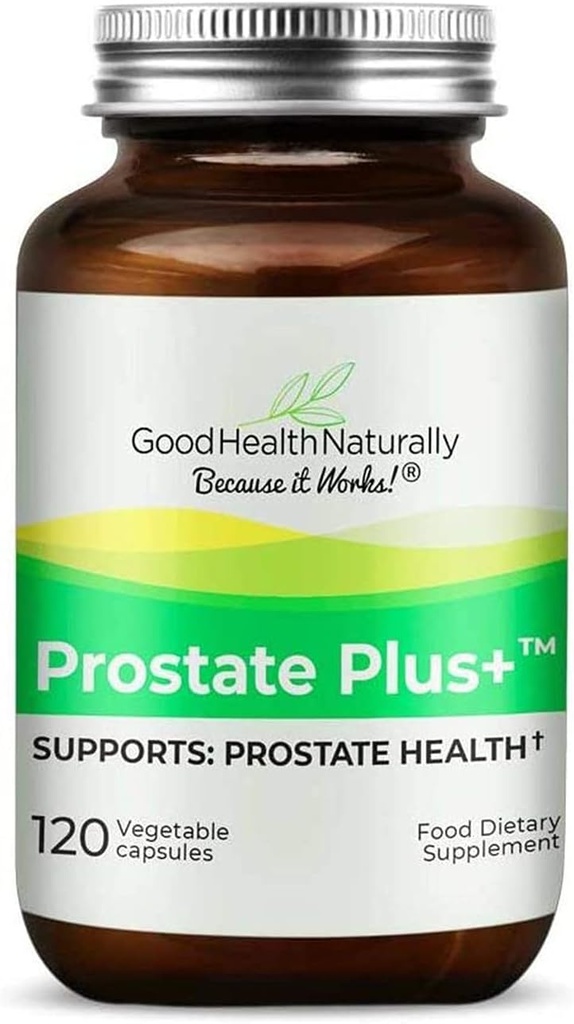 Prostate Plus + - Prostate Support Support 124; 120 Capdations - Dobre zdrowie Naturalnie