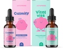 JoySpring Liquid Multivitamin eta Magnesium Citrate Drops haurrentzako