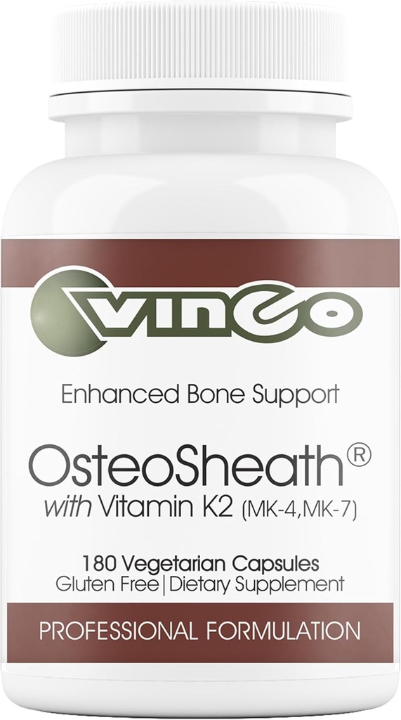 Vinco's - OsteoSheath4 với vitamin K2 - 180 Capsule của Vinco