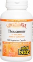 Facteurs naturels, CurcuminRich Theracurmin, 30 mg, formulé pour l'absorption supérieure, 120 Compte (paquet de 1)