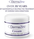 DermaZinc Therapy Cream, Zinc Cream para a pel, SkinDisorder ReliefCream para a psoríase, dermatite, Eczema e outros síntomas da condición da pel