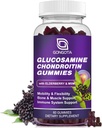 Glusosine Chendroitin Gammies - 2 แพ็ค, ความแข็งแกร่งพิเศษ 1500 Mug Glusosamine with MSM & Ederbary, Flexfifitions, Best Cartipleage & Immun Supplement for Man and man - 60 capitle (1 แพค)