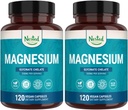 Nested Naturals Magnesium Glycinate Chelate - 200mg Chelated Magnesium Supplement for Muscle Cramps, Relaxation, & Sleep Support -% 100 Albion TRACCSered Magnesium Glycinate - 240 Vegan kapsulak