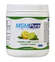 KALA HEALTH MSMPure Lemon Lime Flavored MSM Powder Coarse Flakes, 1 lb | OptiMSM Powder Supplement, US-Sourced MSM, Organic Sulfur, Vegan, Joint Comfort & Mobility, Skin Appearance, Hair & Nails