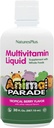 NaturesPlus Animal Parade Source of Life Children's Liquid Multivitamin - Tropical Berry Flavor - 30 fl oz - Whole Food Supplement - Vegetarian, Gluten-Free - 60 zerbitzu