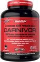 MuscleMeds CARNIVOR Marhafehérje izolátum por, izom épület, Recovery, Laktózmentes, Cukor mentes, Fat, Free, 23g fehérje, Gyümölcsös Gabona, 56 Servings