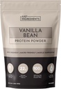 JUST INGREDIENTS Vanilla Bean Protein world, 20-Serving Blend with 100% Grass-Fed Whey & Organic Plant Proteins  готварско месо Real Vanilla Bean & networks .