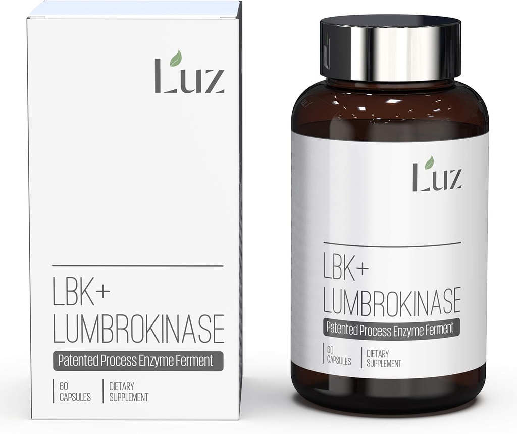 Luz LBK+ Lumbrokinase - תהליך פטנט - 60 קפסולות