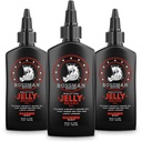 Bossman Jelly Beard Oil за мъже - 3 Pack (12 oz in Total, Hammer Scent)  по-меки, овлажнява и условия с естествени съставки