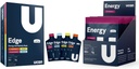 UCAN Training Starter Pack, Edge Energy Gel Variety Pack, Energy Powder Cran-Raz, Pre & Post Workout for Men and Women | Vegan and Keto Friendly