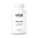 Vital Nutrients Flax Seed Oil 3000mg - Cold Pressed Flax Oil with high Concentration of ALA for Heart Health* - Gluten, Dairy and Soy Free - Non-GMO - 100 Softgels