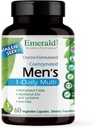 EMERALD LABS الرجال 1 Daily Multi - Additive-Free Men' Multivitamin - Includes Lycopene, Zinc, Vitamin D3, " More - Supports Bones, Prostate ' Vision* - 60 Vegetable Capsules