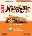 CLIF Nut Butter Bar - manteiga de cacahuete - Barras de enerxía cheas - Non-GMO - USDA Organic - Baseada en plantas - baixa glicemia - 1.76 oz.
