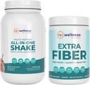 Reignite Wellness by JJ Virgin Chocolate Paleo All- in - Egy shake és extra fiber por kiegészítés