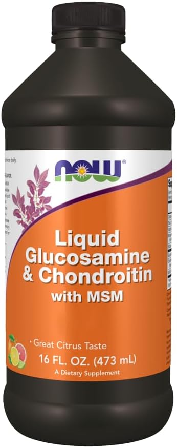 Nu FOODS Liquid Glucosamine & Chondroitin MSM, 16 FZ