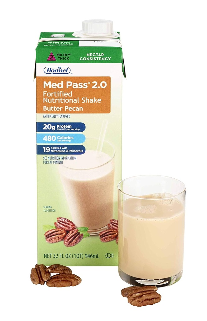 Med Pass 2.0 Masło Pecan Flavor 32 oz. Pudełko gotowe do użycia, 46463 - Sprzedane przez: Pack of One