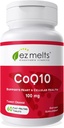 EZ sulab lahustuv CoQ10 täiendus 100 mg, suhkruvaba, 2-kuuline tarne - 1 pakend